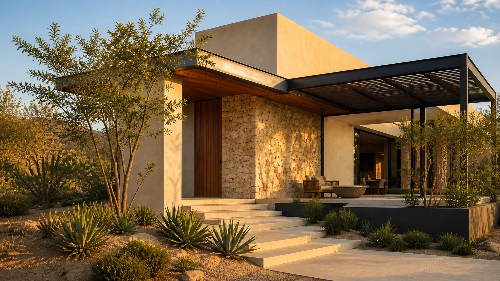 Residencia contemporánea representada por Inmobiliaria Maran